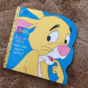 Winnie the Pooh book- rabbit
